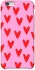Чехол на Apple iPhone 6/6s plus (5.5") Red hearts 2 фото 1 из 1