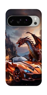 Чохол на Google Pixel 10 Pro Сar and dragon фото 1 з 1