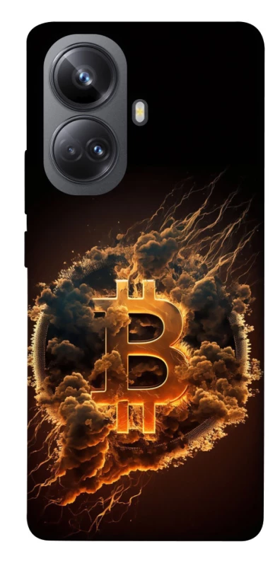 Чехол на Realme 10 Pro+ Smoky Bitcoin фото 1 из 1