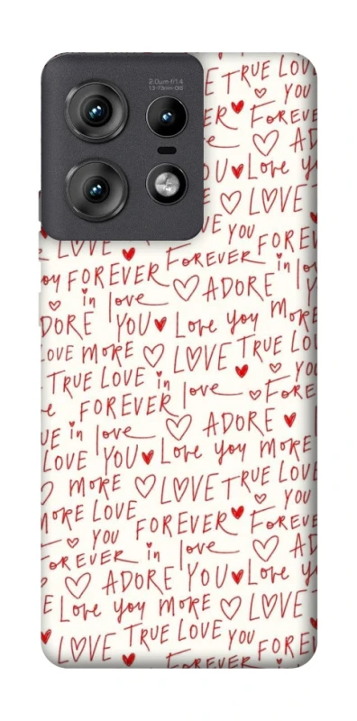 Чохол на Motorola Edge 50 Pro Love aesthetic ver.4 фото 1 з 1