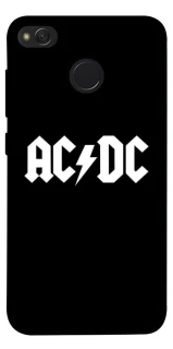 Чехол на Xiaomi Redmi 4X AC/DC logo фото 1 из 1