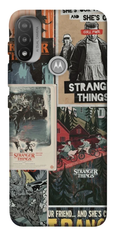 Чохол на Motorola Moto E20 Stranger Things ver.15 фото 1 з 1