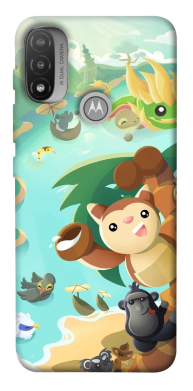 Чохол на Motorola Moto E20 Adopt Me Tropical Adventure фото 1 з 1