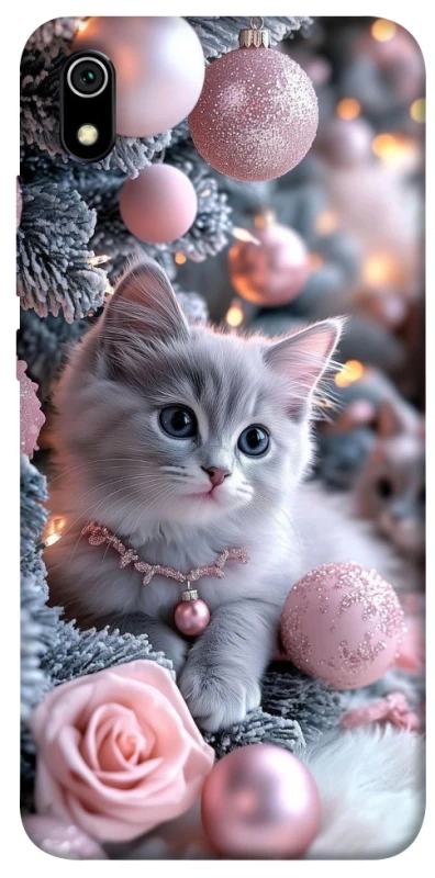 Чохол на Xiaomi Redmi 7A Christmas Kitty фото 1 з 1