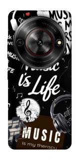 Чохол на ZTE Nubia Focus Music is Life фото 1 з 1