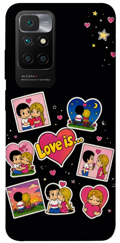 Чохол на Xiaomi Redmi 10 Love is фото 1 з 1