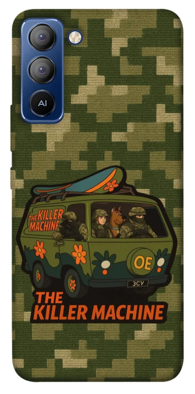 Чохол на TECNO Pop 5 LTE Funny machine фото 1 з 1