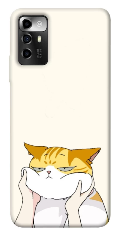 Чохол на ZTE Blade A72 Cat bun фото 1 з 1