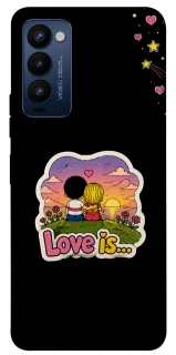 Чехол на TECNO Camon 18 Love is ver.5 фото 1 из 1