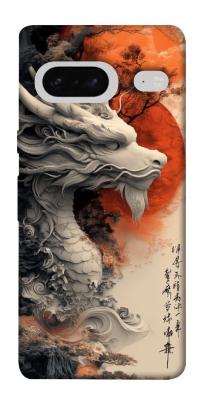 Чохол на Google Pixel 7 white dragon фото 1 з 1