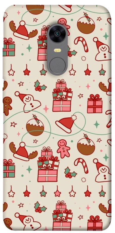 Чохол на Xiaomi Redmi 5 Plus / Redmi Note 5 (Single Camera) Новорічний v14 фото 1 з 1