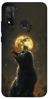 Чехол на Huawei P Smart (2020) Кот под луной v2 фото 1 из 1