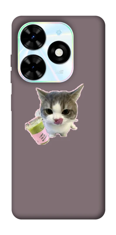 Чохол на TECNO Spark Go 2024 cat matcha фото 1 з 1