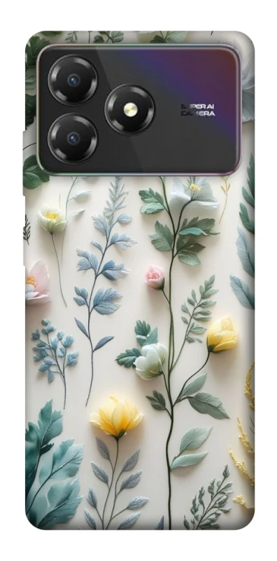 Чохол на ZTE Blade A36 Floral design ver.4 фото 1 з 1
