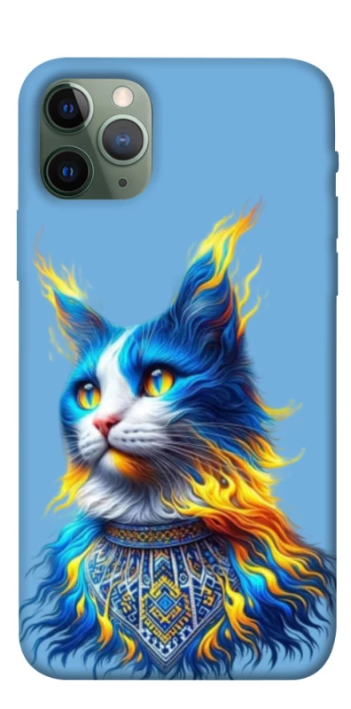 Чохол на Apple iPhone 11 Pro (5.8") Кіт патріот фото 1 з 1