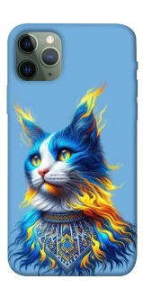Чохол на Apple iPhone 11 Pro (5.8") Кіт патріот фото 1 з 1
