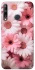 Чехол на Huawei P40 Lite E Розовые цветы v2 фото 1 из 1