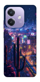 Чехол на Oppo A3X Night city фото 1 из 1