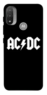 Чохол на Motorola Moto E20 AC/DC logo фото 1 з 1