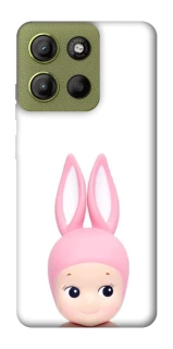 Чохол на Motorola Moto G15 4G Minimal Bunny Peek фото 1 з 1