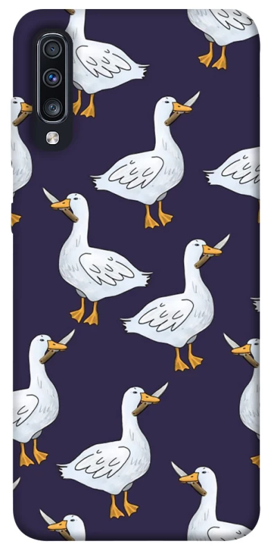 Чохол на Samsung Galaxy A70 (A705F) Гуси з претензією фото 1 з 1