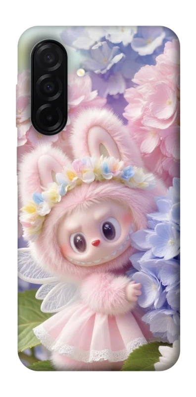 Чохол на Samsung Galaxy A26 5G Labubu & Flowers ver.1 фото 1 з 1