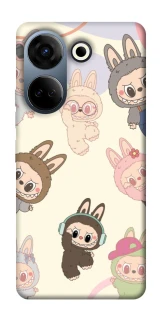 Чехол на TECNO Camon 20 Pro (CK7n) Labubu Dance фото 1 из 1