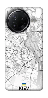 Чохол на Infinix Note 50 Pro Kiev white map фото 1 з 1