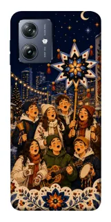 Чехол на Motorola Moto G54 Колядка фото 1 из 1