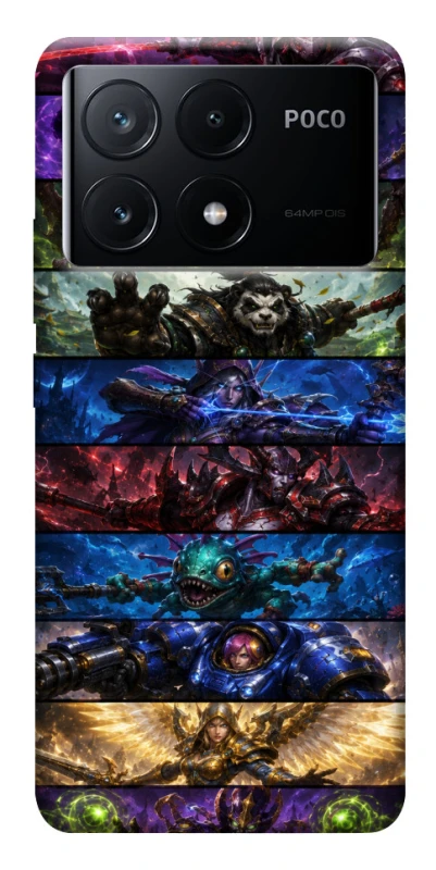 Чехол на Xiaomi Poco X6 Blizzard ver.3 фото 1 из 1