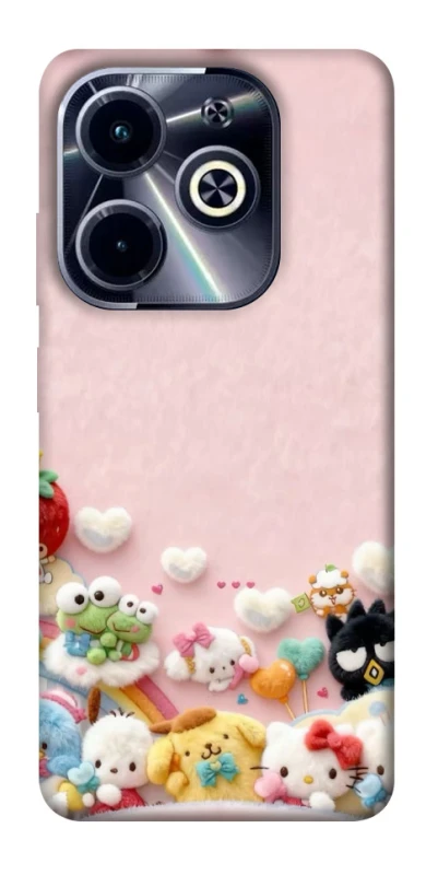 Чехол на Infinix Hot 40i Funny Toys фото 1 из 1
