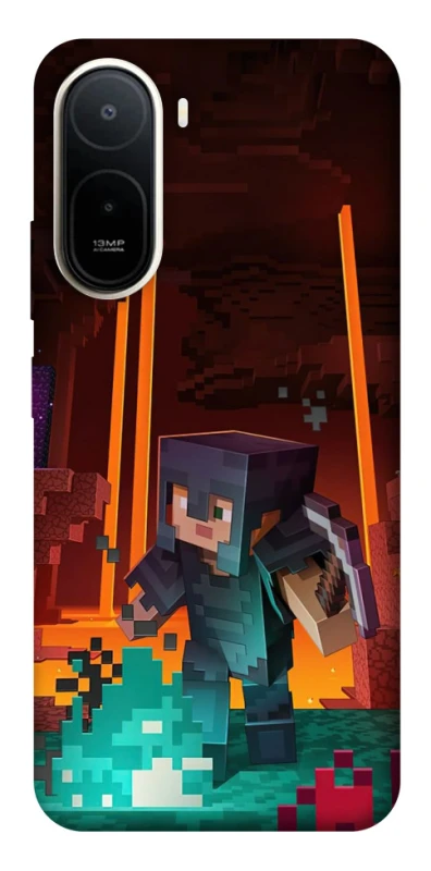 Чохол на Xiaomi Redmi A7 Pro 4G Minecraft game adventure фото 1 з 2