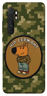 Чехол на Xiaomi Mi Note 10 Lite Чил сержант фото 1 из 1