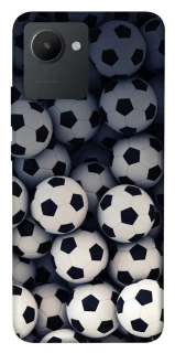 Чохол на Realme C30s Футбольні м'ячи фото 1 з 1
