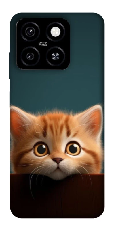 Чехол на ZTE Blade A55 4G Чехол Котёнок фото 1 из 1