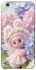 Чохол на Apple iPhone 6/6s (4.7") Labubu & Flowers ver.1 фото 1 з 1