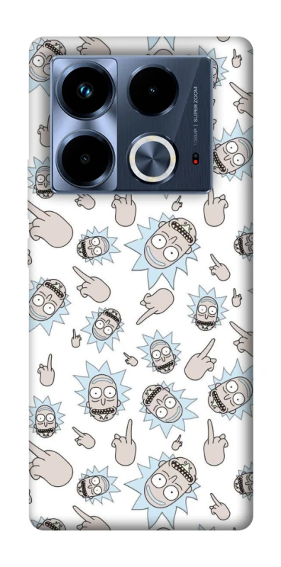 Чохол на Infinix Note 40 4G Rick and Morty style фото 1 з 1