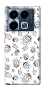 Чохол на Infinix Note 40 4G Rick and Morty style фото 1 з 1