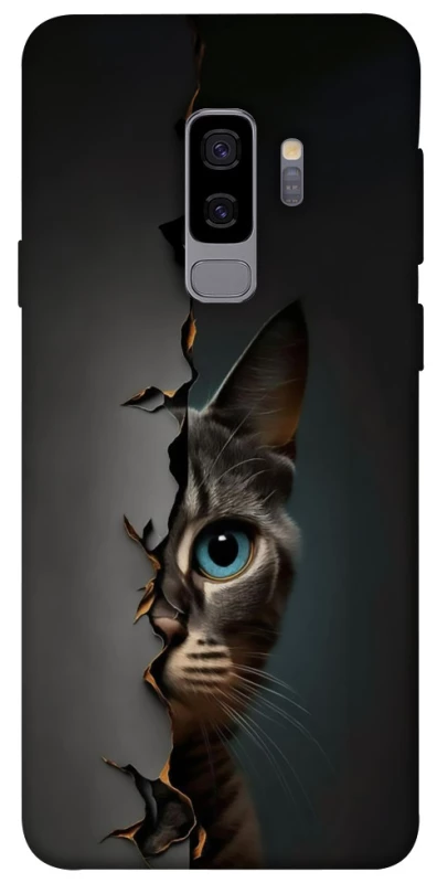 Чохол на Samsung Galaxy S9+ Кіт-підглядач v2 фото 1 з 1