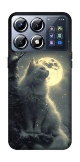 Чохол на Xiaomi POCO X8 Pro Кіт під місяцем фото 1 з 1