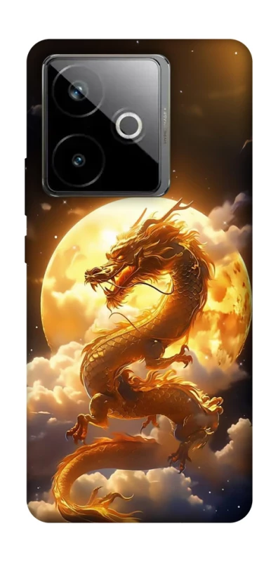 Чехол на Realme GT 7T Golden Dragon фото 1 из 1