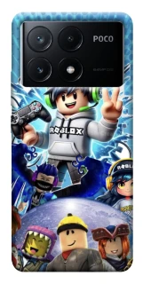 Чехол на Xiaomi Poco X6 Roblox collage ver.3 фото 1 из 1