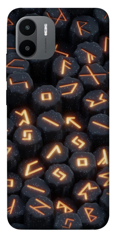 Чехол на Xiaomi Redmi A1+ / Poco C50 / A2+ Огненые руны фото 1 из 1