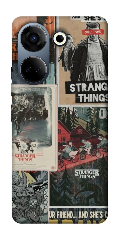 Чохол на TECNO Camon 20 Pro (CK7n) Stranger Things ver.15 фото 1 з 1