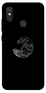 Чохол на Xiaomi Mi 8 Black tsunami фото 1 з 1