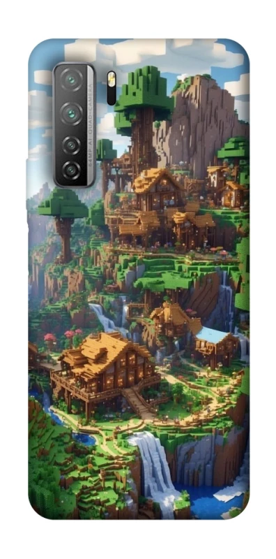 Чохол на Huawei Nova 7 SE Minecraft universe фото 1 з 1