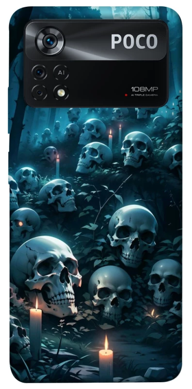 Чехол на Xiaomi Poco X4 Pro 5G Skulls v3 фото 1 из 1
