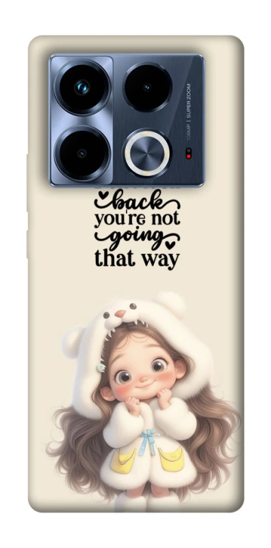 Чохол на Infinix Note 40 4G Don't look back фото 1 з 1