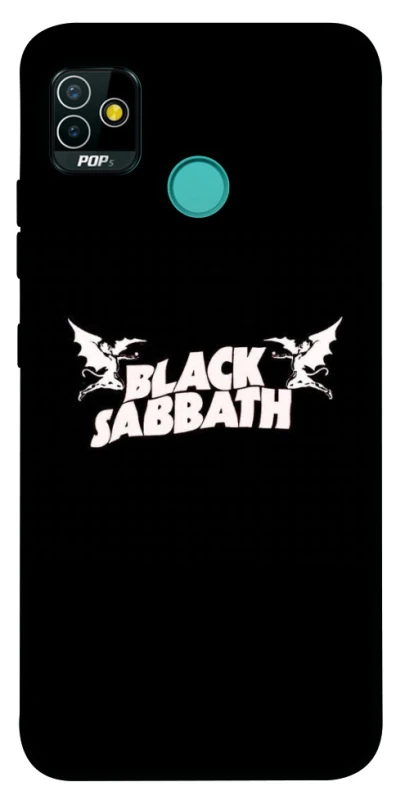 Чехол на TECNO POP 5 Black Sabbath logo ver.2 фото 1 из 1