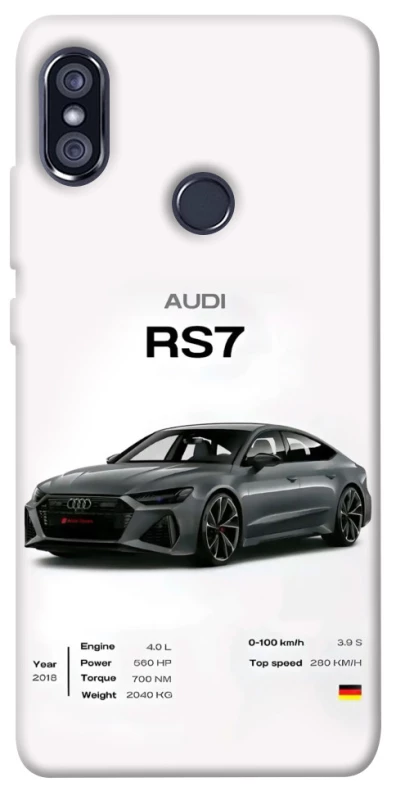 Чехол на Xiaomi Redmi Note 5 Pro / Note 5 (AI Dual Camera) Audi RS7 фото 1 из 1